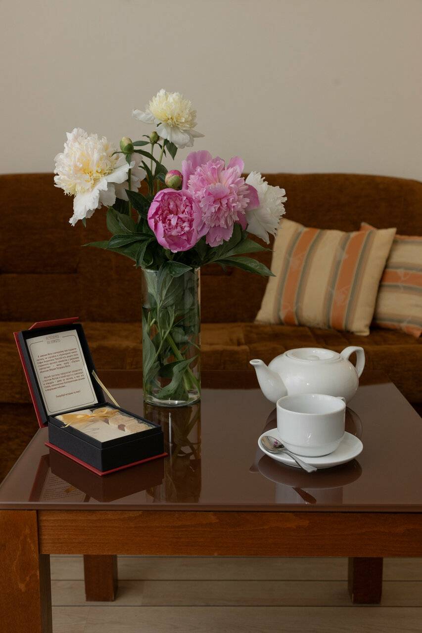 Фотографии номера Люкс с видом на реку в Гостинице 40-й меридиан Арбат Коломна